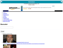 Tablet Screenshot of noticiasalud.com